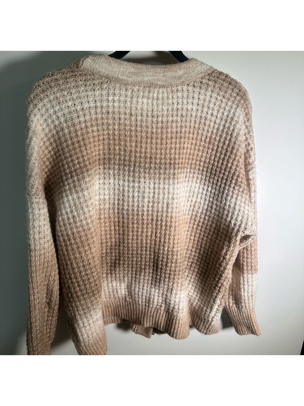 Women's Ombre Cardigan 1X - Picture 4 of 6